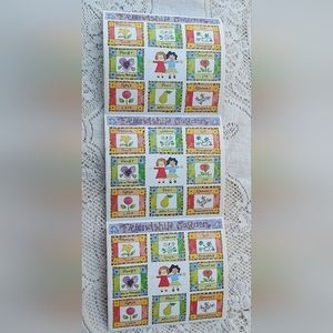3 Sheets Friendship Garden Stickers Kathy Davis Design for Colorbok